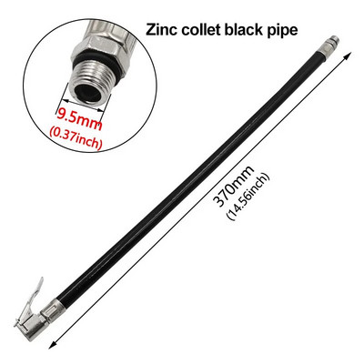 Adapter za napuhavanje crijeva za napuhavanje gume Twist Zračna pumpa za gume Produžna cijev Priključak za zaključavanje Zračna stezna glava za motocikl 9,5/12,5 mm