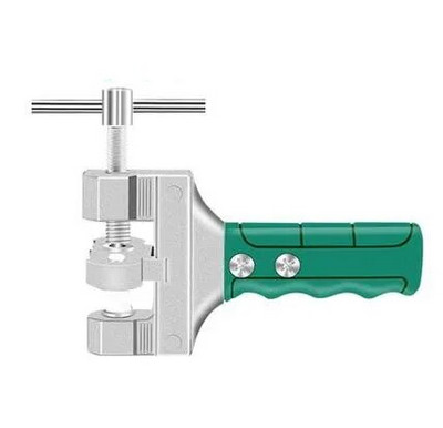 Aukštos kokybės plytelių pjovimo skirstytuvas, rankinis didelis stiklo keraminių plytelių atidarytuvas, peilis su ratuku voleliu pjovimo statybinis įrankis