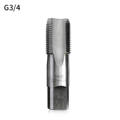 G1/8 1/4 3/8 1/2 3/4 5/8 1 Hss kūginis vamzdžio čiaupas Metalinis varžtas sriegis pjovimo įrankiai sriegio reketas