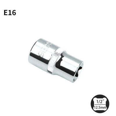1/2 Torx E típusú dugaszolóaljzatok Csavarhúzó E10 E12 E14 E16 E18 E20 E22 E24 Racsnis csavarkulcsfejhez Hajlított rúdmeghajtó csatlakozás Kéziszerszámok