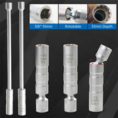 Novi 14/16 mm ključ za utičnice za svjećice, magnetske tanke zidne utičnice, 12-kutni univerzalni alat za popravak zglobova za uklanjanje