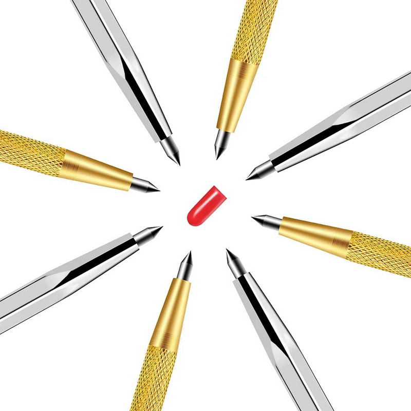 Alat za rezanje stakla Dijamantni rezač stakla Carbide Scriber Stroj za pločice od tvrdog metala Olovka za graviranje Nož za staklo Scriber