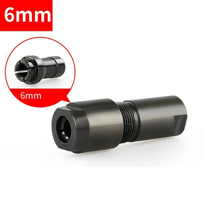 Za kutnu brusilicu Modificirani adapter 1 set 3 mm/6 mm crni lagani električni alati s navojem M10 na steznu glavu za ravnu brusilicu