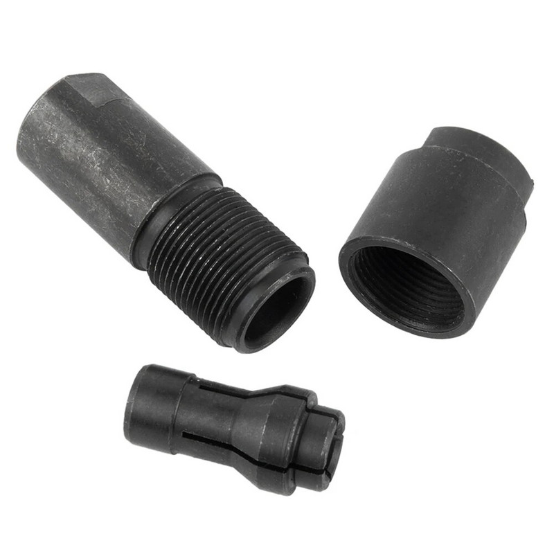 Za kutnu brusilicu Modificirani adapter 1 set 3 mm/6 mm crni lagani električni alati s navojem M10 na steznu glavu za ravnu brusilicu
