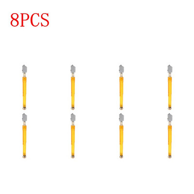 1–10 vnt deimantinio stiklo pjaustytuvas, skirtas „pasidaryk pats“ plytelių veidrodžio pjaustymo peiliui, nešiojamam rato peiliui, 3–12 mm metalo lydinio stiklų pjaustytuvui
