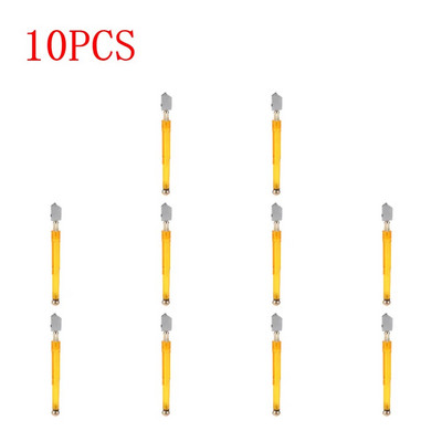 1–10 vnt deimantinio stiklo pjaustytuvas, skirtas „pasidaryk pats“ plytelių veidrodžio pjaustymo peiliui, nešiojamam rato peiliui, 3–12 mm metalo lydinio stiklų pjaustytuvui