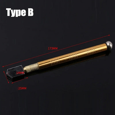 2 viename keraminių ir stiklinių plytelių pjaustytuvų, nešiojamųjų statybinių rankinių įrankių deimantinio stiklo pjaustytuvo rinkinys, skirtas profesionaliam plytelių pjovimui