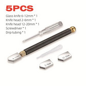 Profesionalus stiklo pjovimo ratukas, stiklo pjovimo rankinis įrankis TC-17 stiklo pjaustytuvas Keraminis plytelių pjoviklis TC-17 tipo metalinė rankena