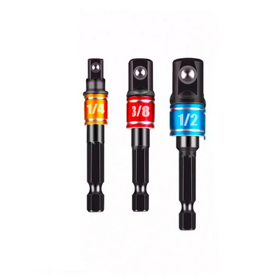 Prodrill 3 db fúróaljzat-adapter átalakító ütvecsavarozóhoz