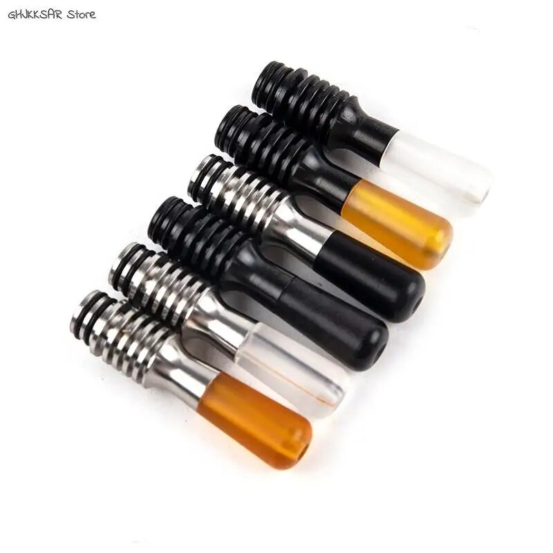 1 tk 510 pipetitilguti kõrreliite kuumakindlus roostevabast terasest alus 5 värvi 510 PEI pipetitilguti põhuvuuk