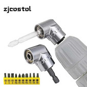 ZJCOSTOL hatlapfejű 105 fokos szögű csavarhúzó foglalattartó adapter, állítható fúrószárú fúrószögű csavarhúzó adagolófej, nincs készlet