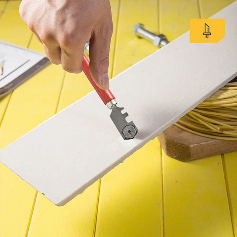 1 vnt Window Craft profesionalus stiklo plytelių pjaustytuvas rankiniam įrankiui 130 mm deimantinio stiklo peilio įrankiai, nešiojami