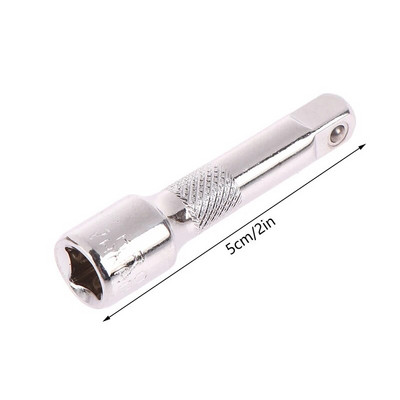 Bară de prelungire din oțel cromat Adaptor pentru cheie tubulară cu clichet 50/75/100MM Cheie cu manșon de prelungire Adaptor pentru burghiu electric