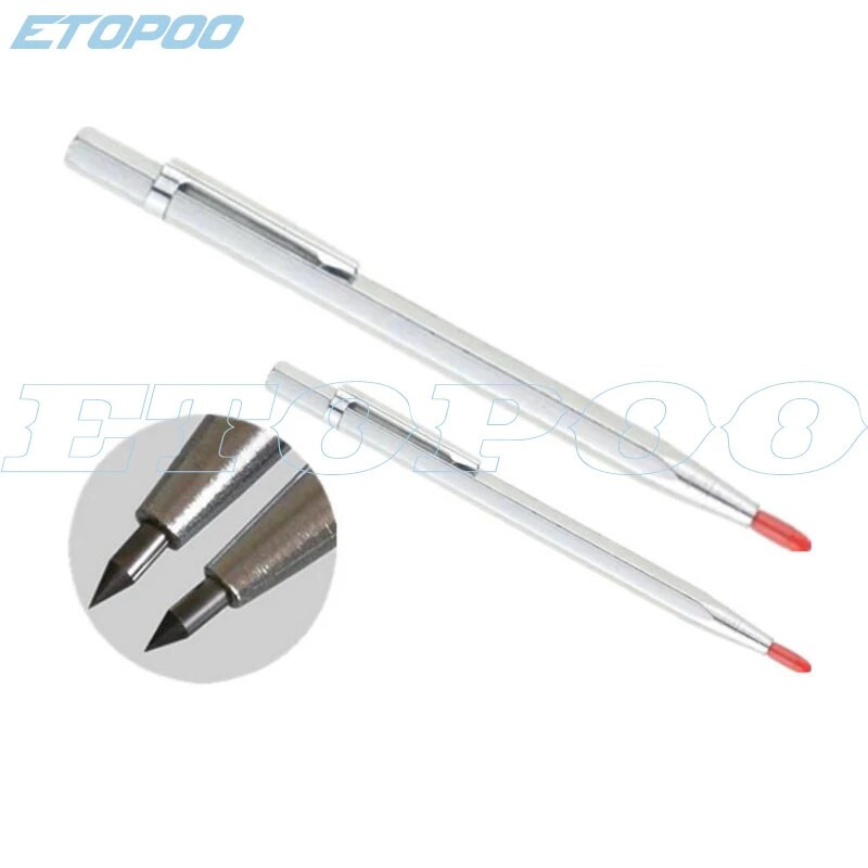 Dijamantni rezač stakla Alat za rezanje Carbide Scriber Stroj za rezanje tvrdih metalnih pločica Olovka za rezanje slova Nož za staklo Scriber