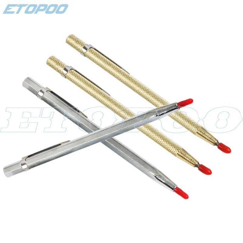 Dijamantni rezač stakla Alat za rezanje Carbide Scriber Stroj za rezanje tvrdih metalnih pločica Olovka za rezanje slova Nož za staklo Scriber