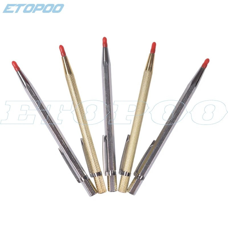 Dijamantni rezač stakla Alat za rezanje Carbide Scriber Stroj za rezanje tvrdih metalnih pločica Olovka za rezanje slova Nož za staklo Scriber