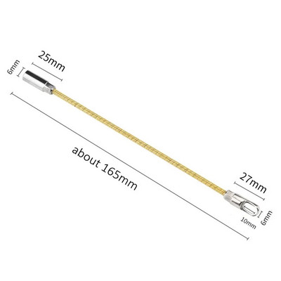 Remondiks Kiired abitööriistad Automaatne keermejuhik traatkaabel Elastne keermekala lindi juhtühenduspea