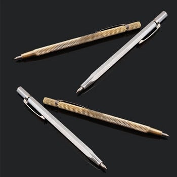 1 бр. 3 вида диамантен метален маркер за гравиране на писалка от волфрамов карбид Стилус писалка за стъклокерамика, метал, дърво, ръчен инструмент за гравиране