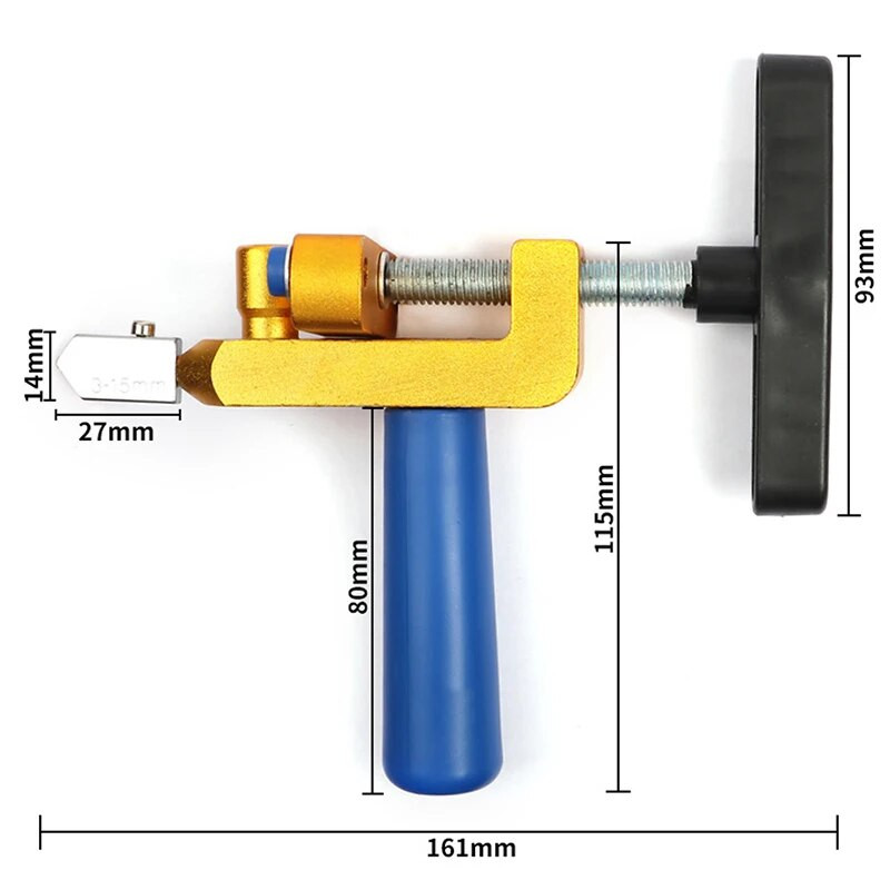 2 viename stiklo keraminių plytelių pjaustytuvas su peilio ratuku deimantiniu voleliu pjaustytuvas Pjovimo mašina atidarytuvas pertraukiklio įrankiai Priedai