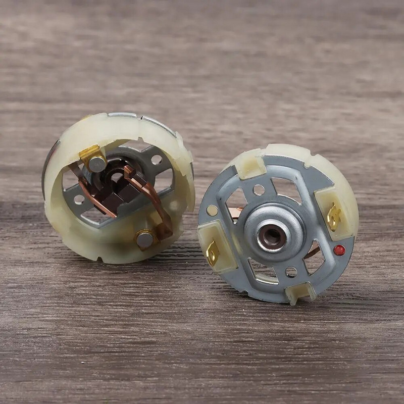 1/2/3 vnt anglies šepetėlio laikiklio variklis RS550 variklis su variniu šepečiu 35,3 mm skersmens elektrinio atsuktuvo priedo įkrovimo gręžimo dalys