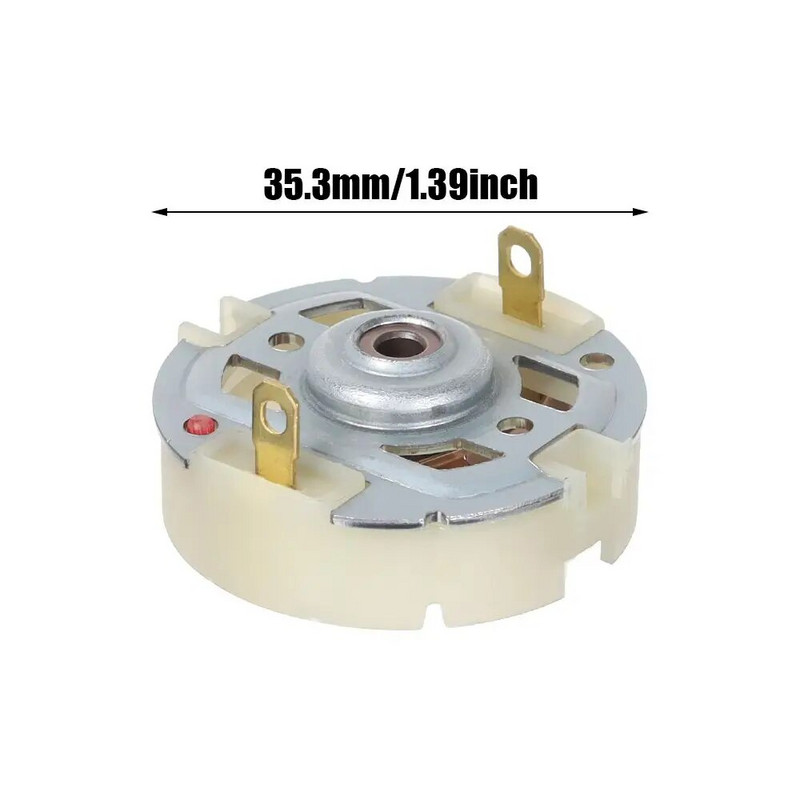 1/2/3 vnt anglies šepetėlio laikiklio variklis RS550 variklis su variniu šepečiu 35,3 mm skersmens elektrinio atsuktuvo priedo įkrovimo gręžimo dalys