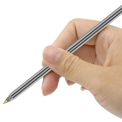 Alloy Scribe Pen Carbide Scribe Pliiats Metall Puit Klaas Plaadi lõikamine Marker Pliiats Metallitöö Puutöö Käsitööriistad