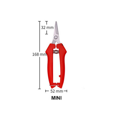 Škare za rezidbu u vrtu Grane u saksiji Škare za branje voća Male škare Ručni alati za kućanstvo Voćnjak Farma Vrtlarski alati