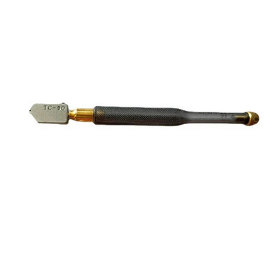 TC-17/30/90/10 Stiklo pjaustytuvas deimantinės galvutės plieninis peiliukas Tiesus pjovimas Savaime susitepianti neslystanti rankena, skirta pjovimui rankiniu įrankiu