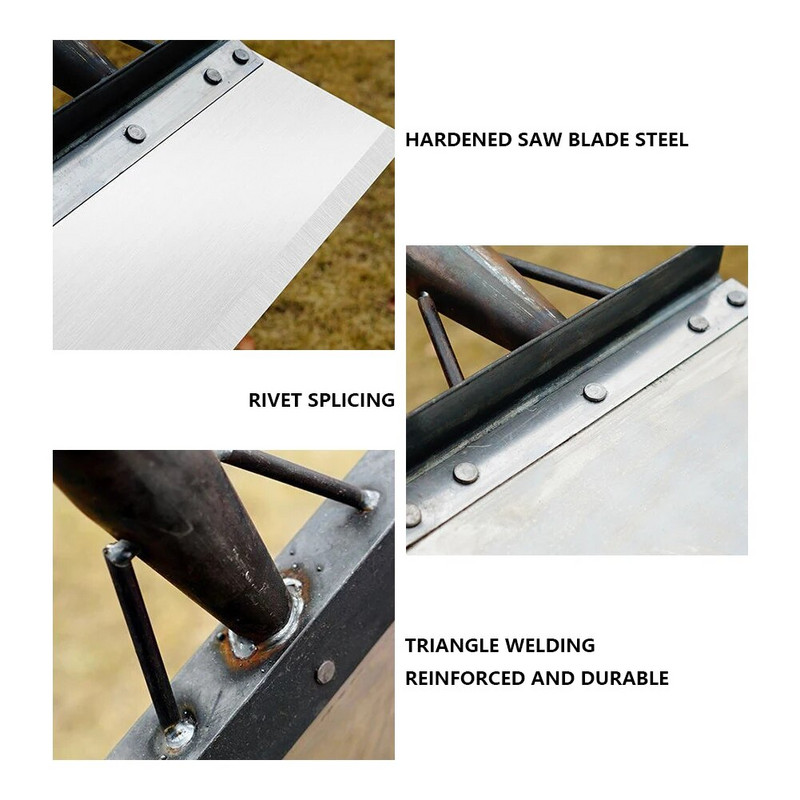 30 cm metalinis piktžolių valymo kastuvas nerūdijančio plieno valymo kastuvas, skirtas samanoms daugiafunkciam lauko sodo kastuvas Ūkio ravėjimo įrankis