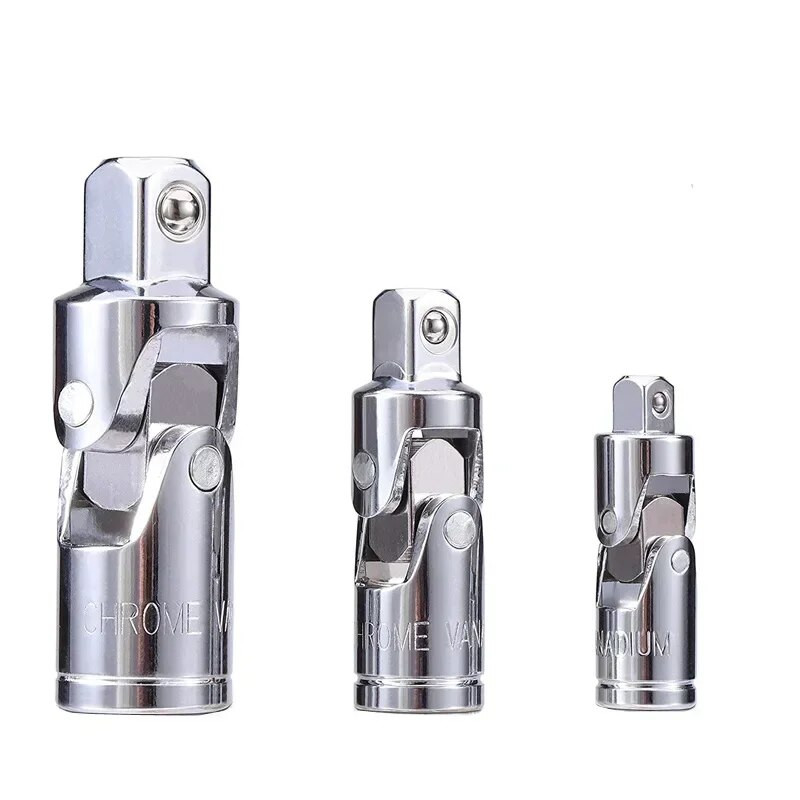 Glava za pretvorbu upravljača s čahurom 1/4 inča 3/8 inča 1/2 inča čahura univerzalnog zgloba alata set nasadnih ključeva