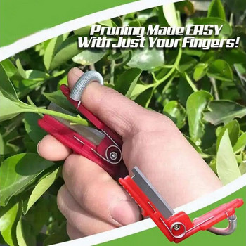 Мултифункционална ножица за палеца Нож за палеца Уред за бране на зеленчуци и плодове Инструменти за подрязване на клони Практични инструменти за градинарство