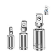 1/4" 3/8" 1/2" Set de articulații universale cu clichet unghi bară de extensie adaptor priză manual și pneumatic îndoit unelte pentru priză