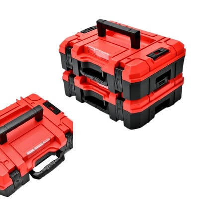 Stacked Protable Toolbox Kietas plastikinis lagaminas Įrankių Dėžė Kietas Dėklas Įrankių Dėklas Mechaninis Grąžtų laikymo Dėžė Taisymo Įrankiai Organizatorius