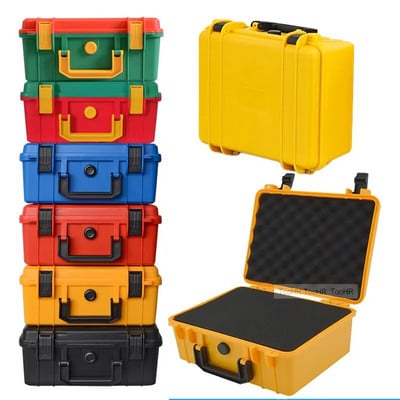 280*240*130mm Protecție de siguranță Hardware portabil Cutie de depozitare Echipament Carcasă pentru instrumente Cutie de instrumente multifuncțională Multicolor