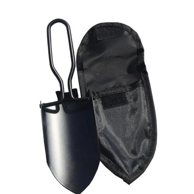 Mini rozsdamentes acél kerti szerszámok összecsukható összecsukható lapát Camping ásó kertészeti szerszám ruha csomag Ingyenes szállítás
