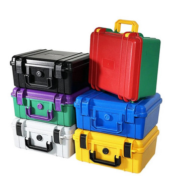 НОВ 280x240x130mm Кутия за инструменти за инструменти за безопасност ABS пластмаса Кутия за инструменти за съхранение на оборудване Калъф за инструменти Външен куфар с пяна вътре