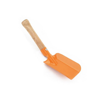 Мини желязна лопата с дървена дръжка Цветна мистрия за разхлабване на почвата в саксия Многофункционална домакинска лопата Издръжливи градински инструменти