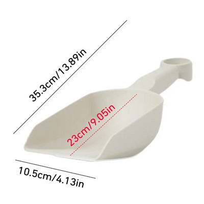 Zadebljana lopatica za zemlju, ergonomska lopatica za hranu, višenamjenska vrtna ručna lopata, lagana lopatica za zemlju, vrtni alat za