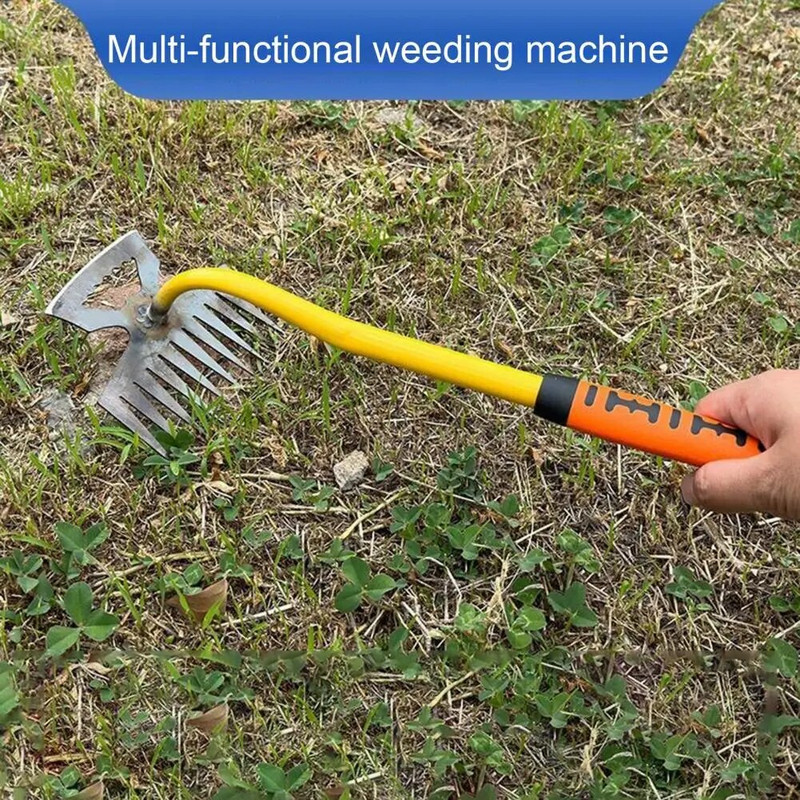 Piktžolių traukiklis Lygus paviršius Daugiafunkcis ravėjimas Patvarus sodo piktžolių naikinimo įrankis Ravėjimo įrankis Kieme