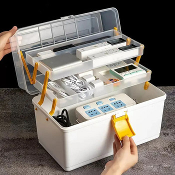 Пластмасова кутия за инструменти Кутия за хардуерни инструменти Кутия за съхранение на стена Висящи винтове Части Класификация Кутия за компоненти Кутия за инструменти за ремонт