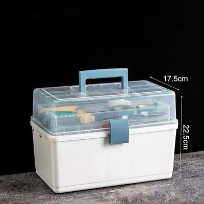 Plastična kutija za alat Kutija za hardverske alate Kutija za pohranu zidnih vijaka Klasifikacija dijelova Kutija za popravak alata