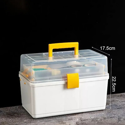 Plastična kutija za alat Kutija za hardverske alate Kutija za pohranu zidnih vijaka Klasifikacija dijelova Kutija za popravak alata