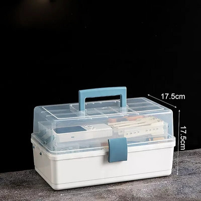 Plastična kutija za alat Kutija za hardverske alate Kutija za pohranu zidnih vijaka Klasifikacija dijelova Kutija za popravak alata