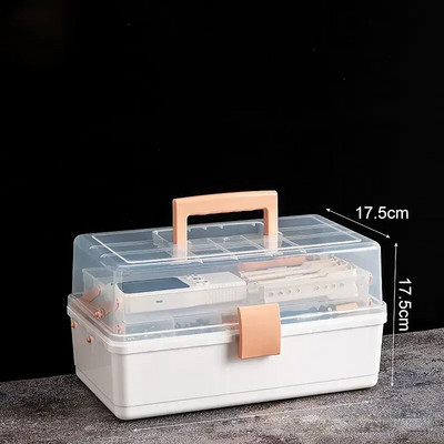 Plastična kutija za alat Kutija za hardverske alate Kutija za pohranu zidnih vijaka Klasifikacija dijelova Kutija za popravak alata