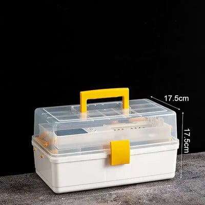 Plastična kutija za alat Kutija za hardverske alate Kutija za pohranu zidnih vijaka Klasifikacija dijelova Kutija za popravak alata