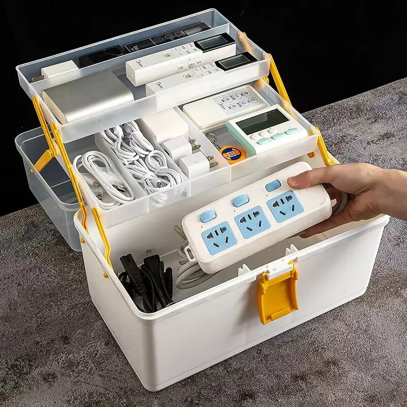 Plastična kutija za alat Kutija za hardverske alate Kutija za pohranu zidnih vijaka Klasifikacija dijelova Kutija za popravak alata