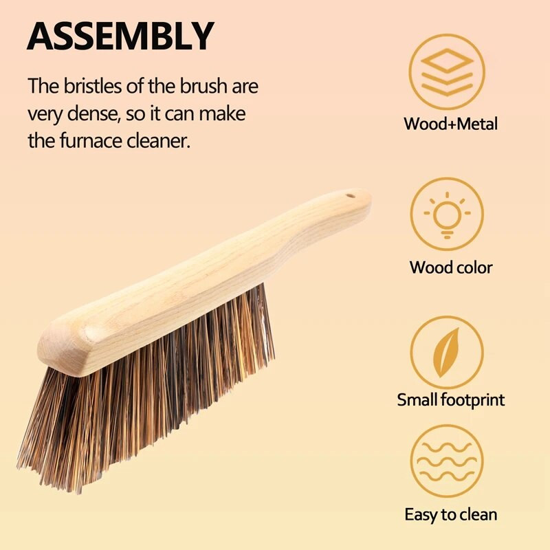 Lopata za ugljen i set četki za ognjište, lopata za kamin i četka, set za čišćenje ognjišta, set alata za kamin, promocija alata za vatru