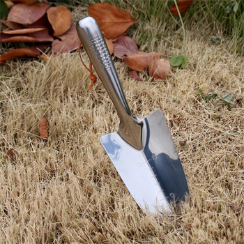 29 см градинска мистрия от неръждаема стомана Лопата за саксии Лопата Лопата Копачи за почва за градинарство Засаждане на разсад Инструменти