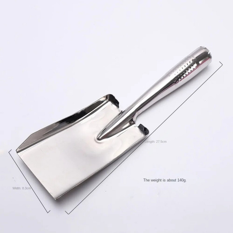 Ručna vrtna lopatica od nehrđajućeg čelika Lopatica za zemlju Lopatica Ručna lopata Alat za rasađivanje Cijev za rasađivanje Alat za sadnju sadnica