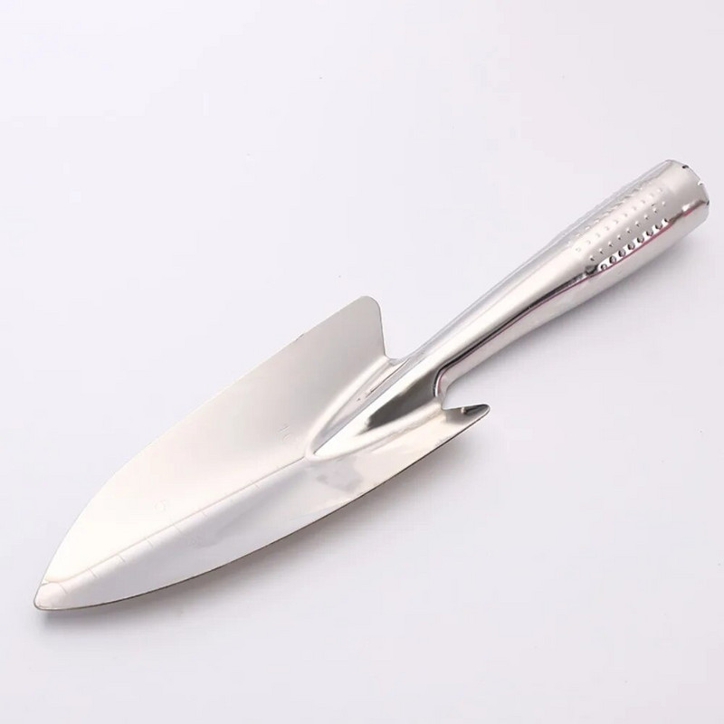 Ručna vrtna lopatica od nehrđajućeg čelika Lopatica za zemlju Lopatica Ručna lopata Alat za rasađivanje Cijev za rasađivanje Alat za sadnju sadnica